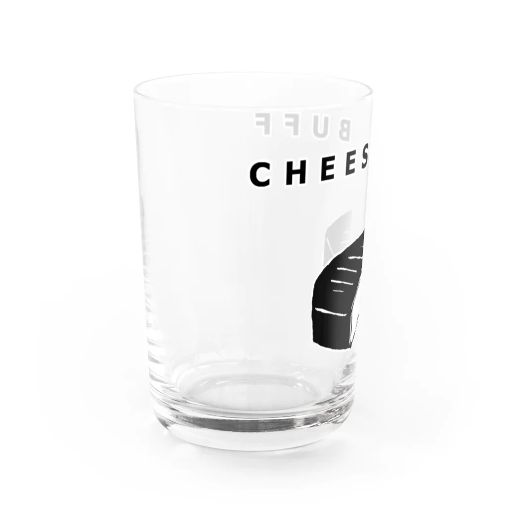 NIKORASU GOのCHEESE　BUFF＜チーズ愛好家＞ Water Glass :left