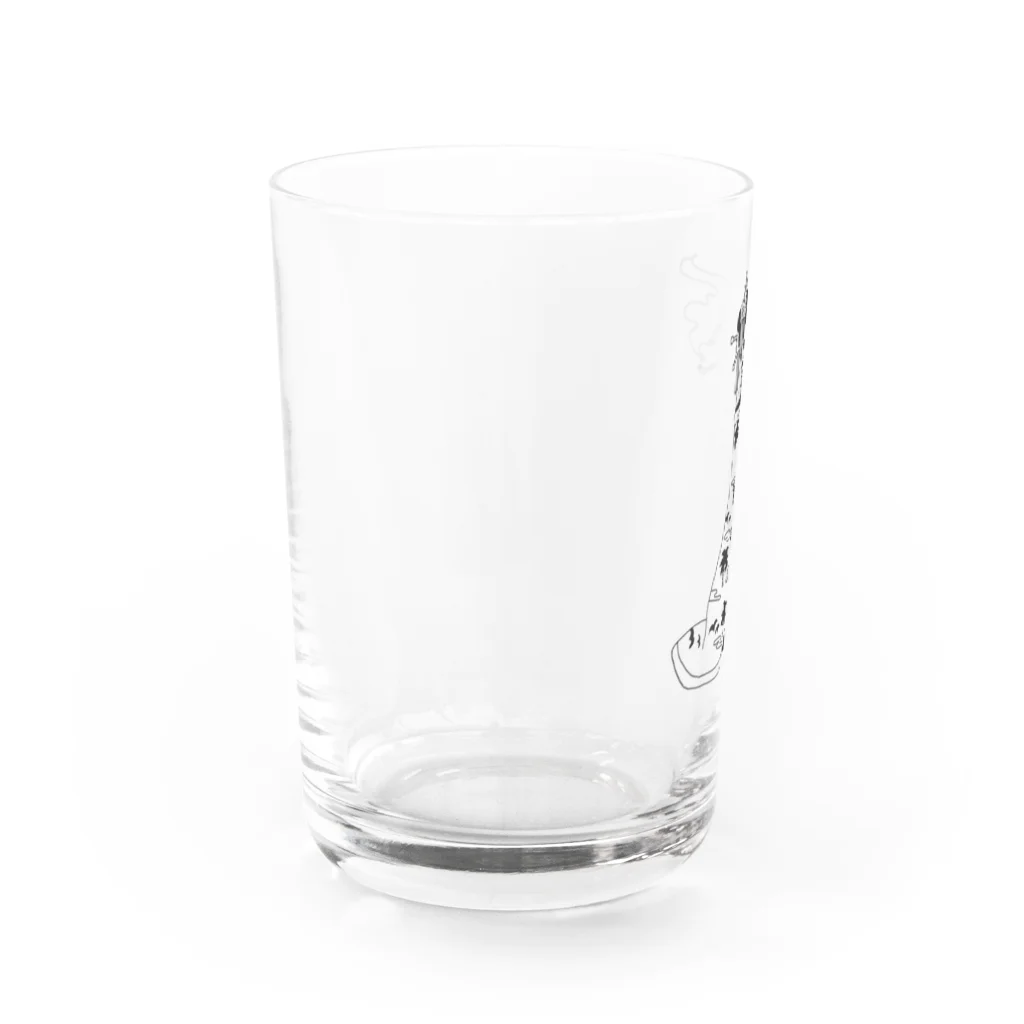あのこのおいらん Water Glass :left