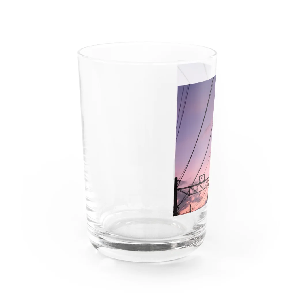 除夜のノスタルジック Water Glass :left