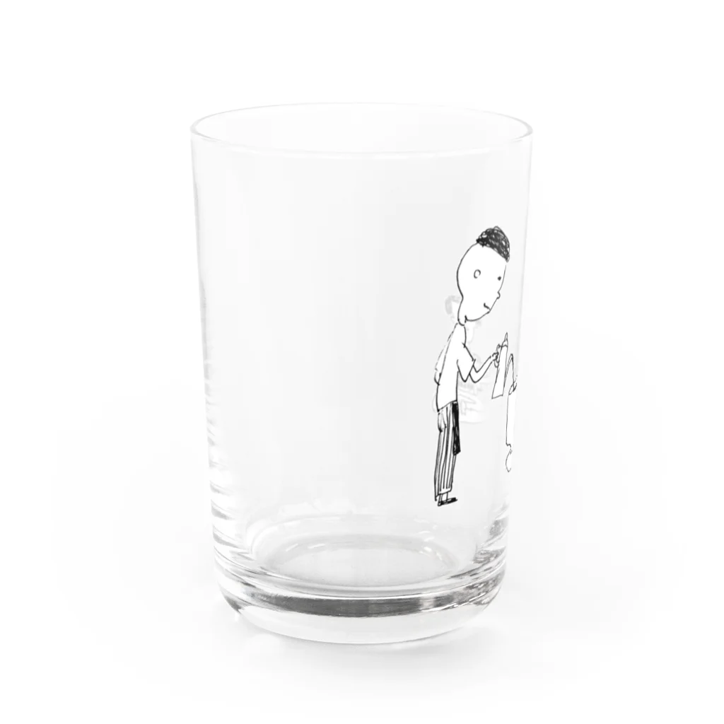 室井雑貨屋のcoffee Water Glass :left