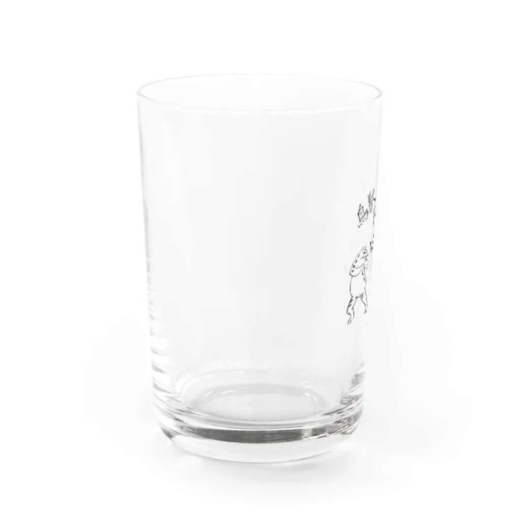 めぇめぇ羊の鳥獣Fighter Water Glass :left