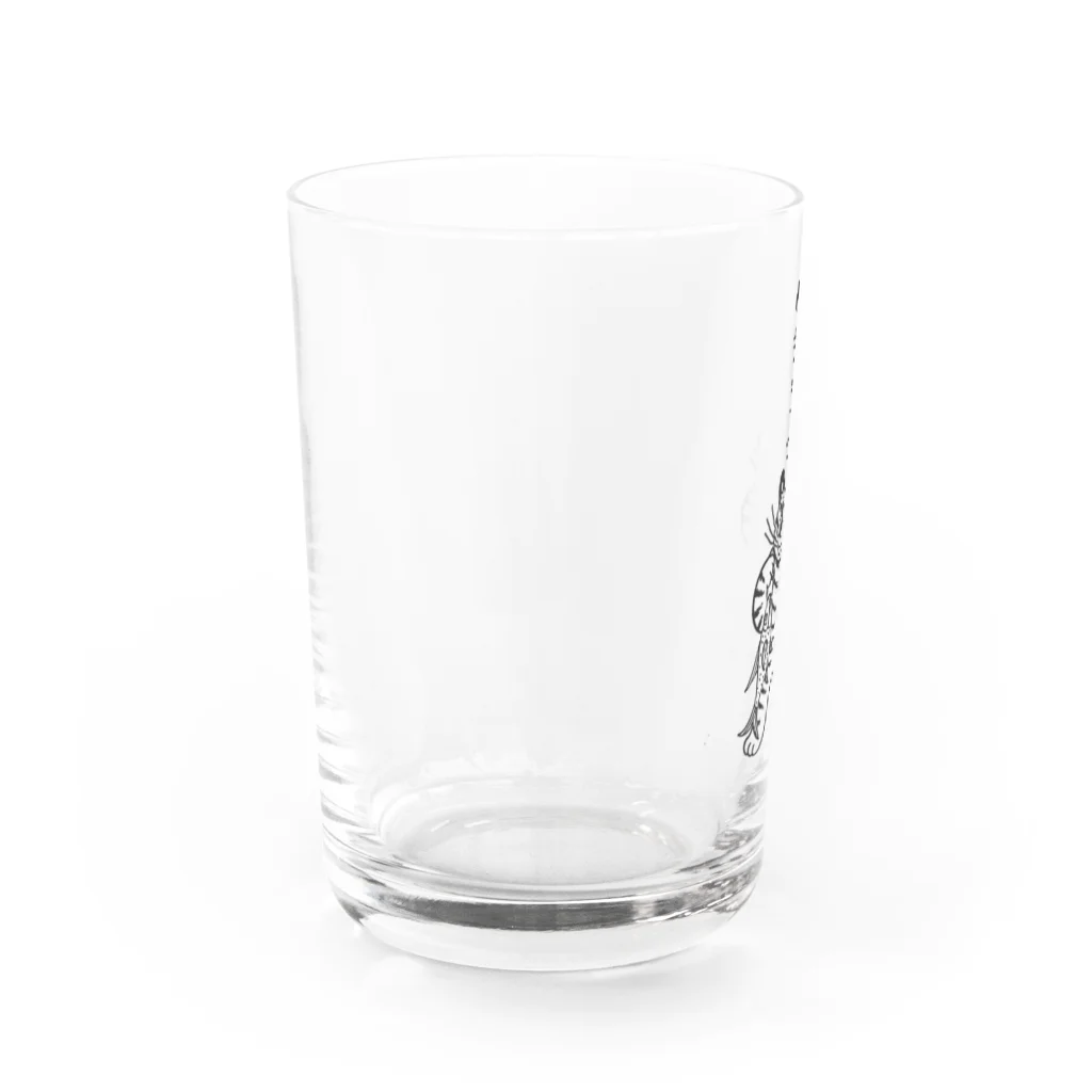 mikepunchの酒飲み猫 Water Glass :left