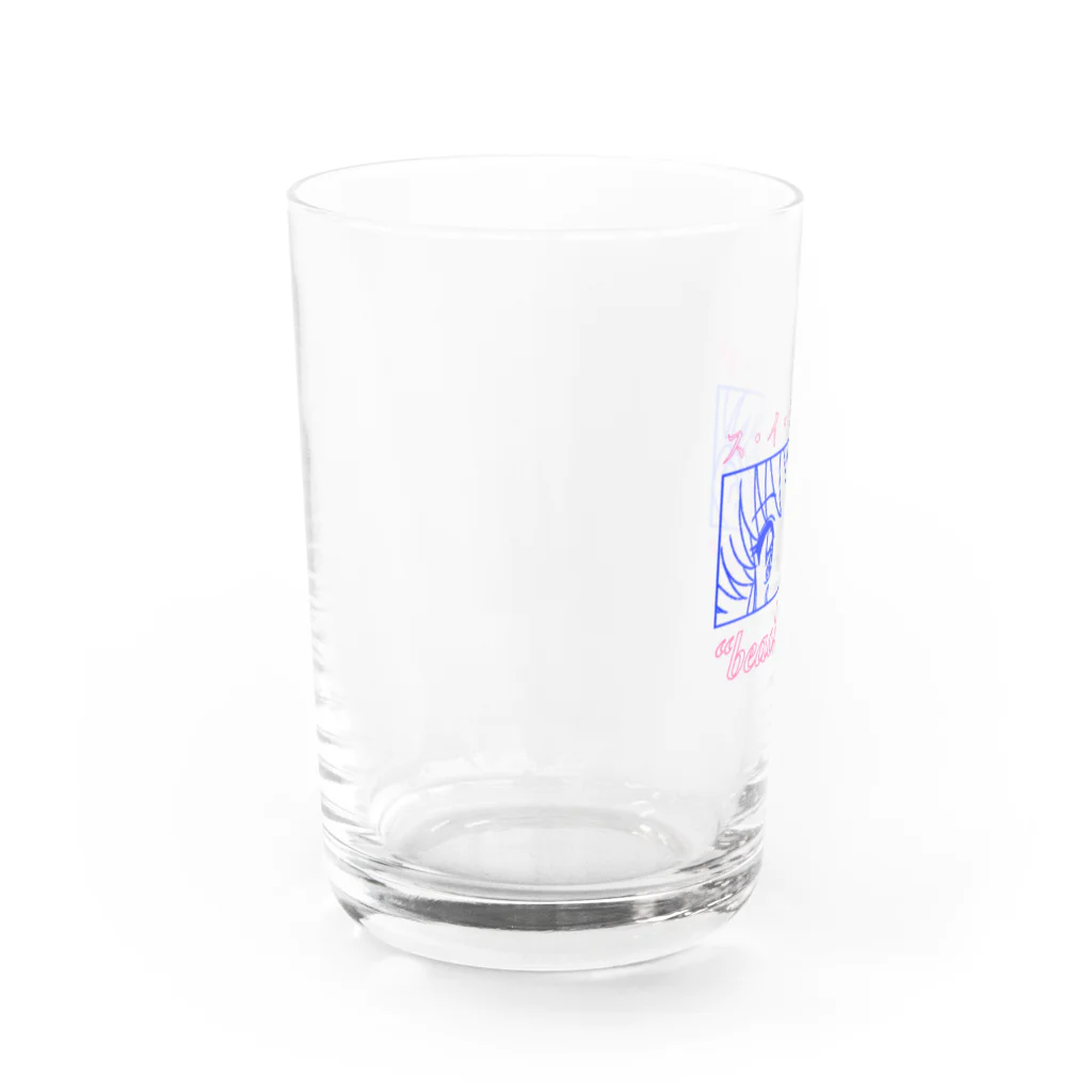 nsnのbeach club Water Glass :left