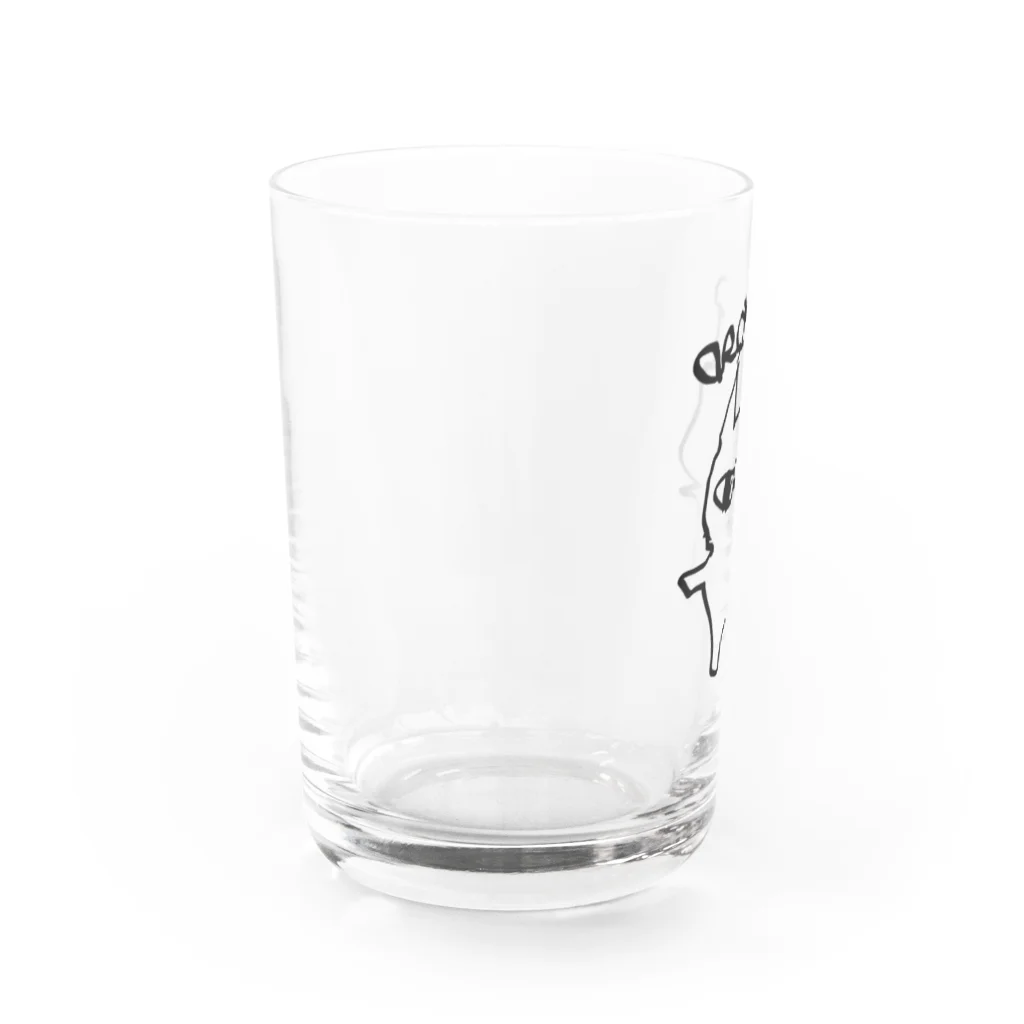 あぱもーてるの左手で描いた謎生 Water Glass :left