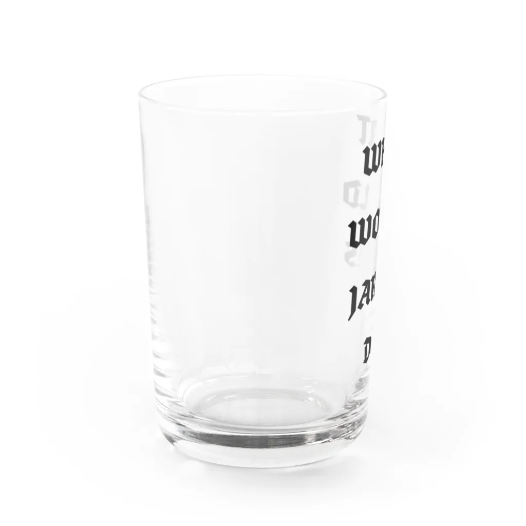 5ASwagsのWhat Would Jarvis Do? Water Glass :left