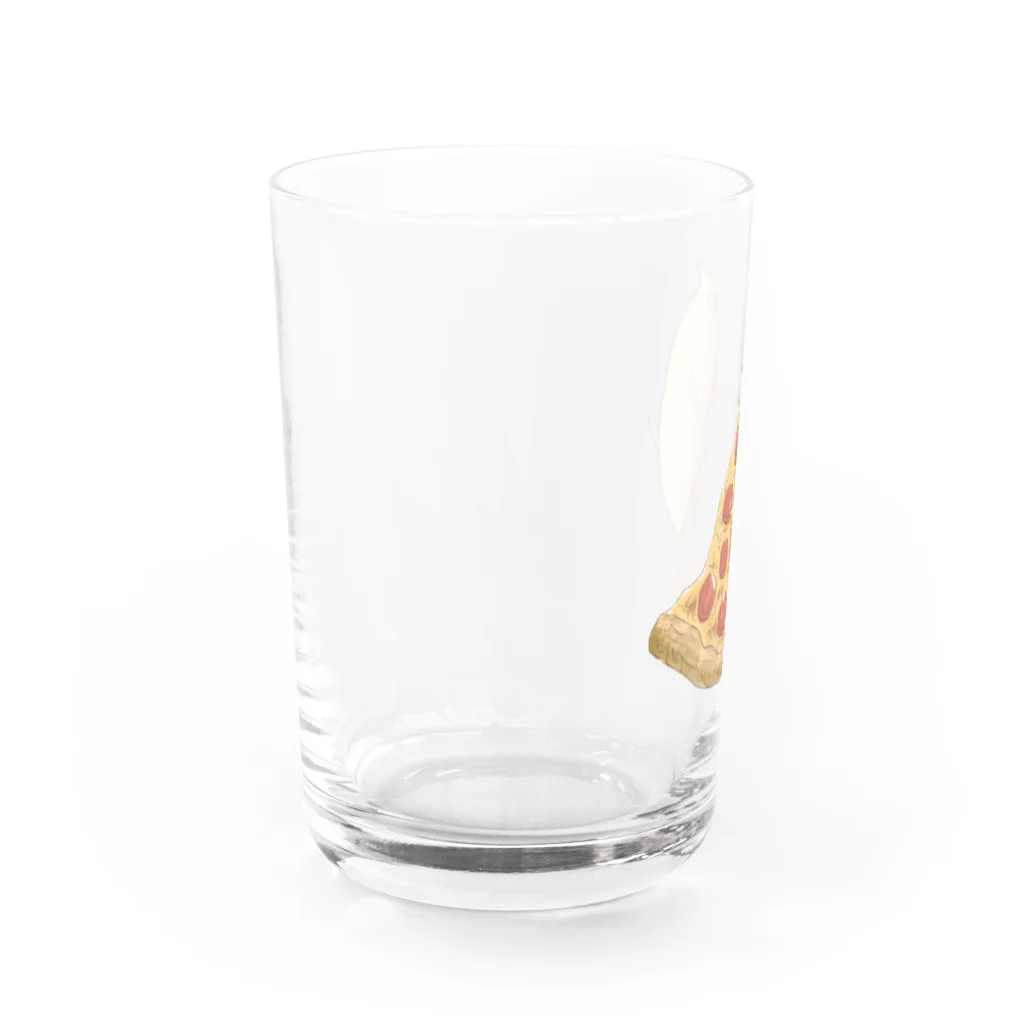 ぐーにゃんのごちそうさがしのpizza time(ぐーにゃん) Water Glass :left