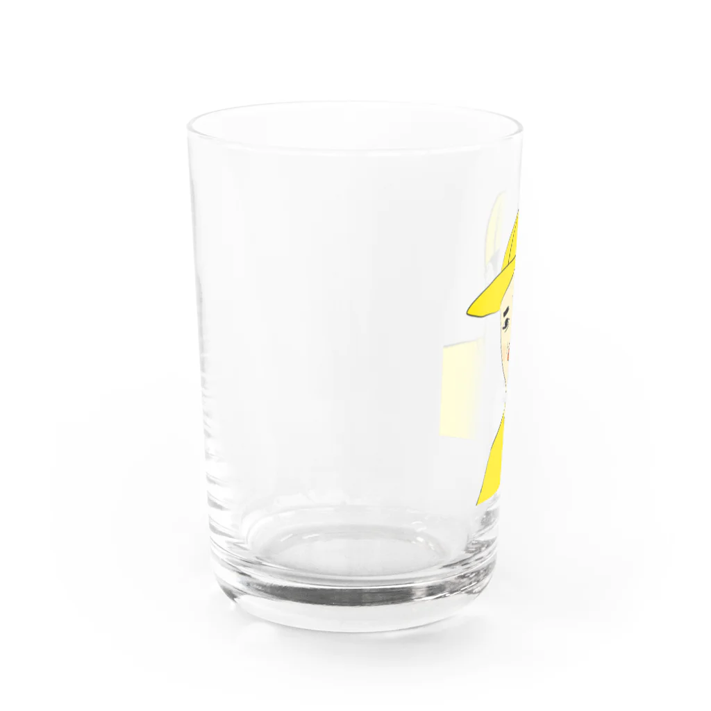 YUBESHIのつうこうにん Water Glass :left