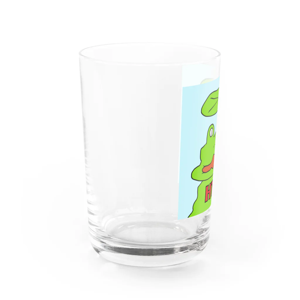 ばんえい競馬予想師エルのキャエル君 Water Glass :left