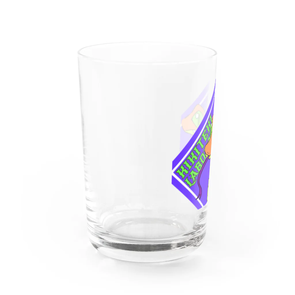 KIKITEKI_LABORATORYのHEBI -orange- Water Glass :left