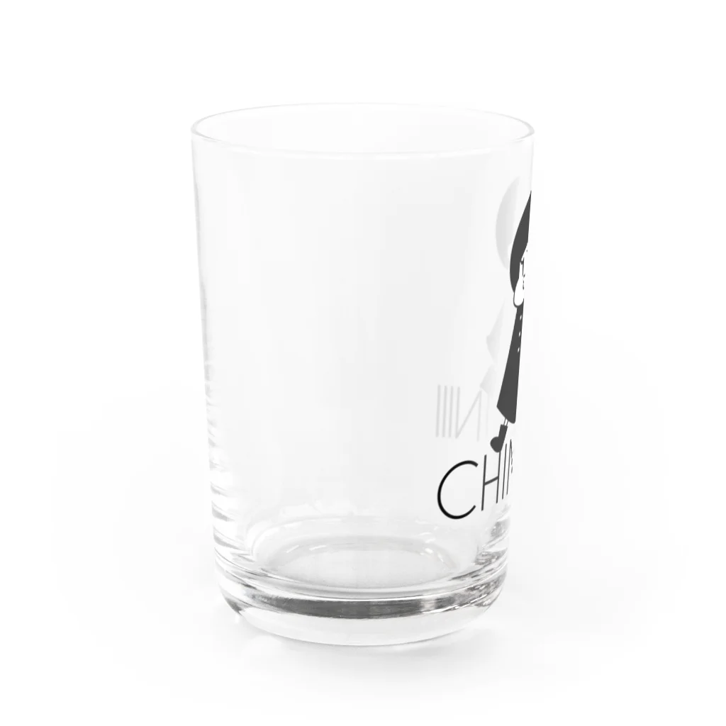 チムニー☆LINEスタンプ発売中のチムニー Water Glass :left