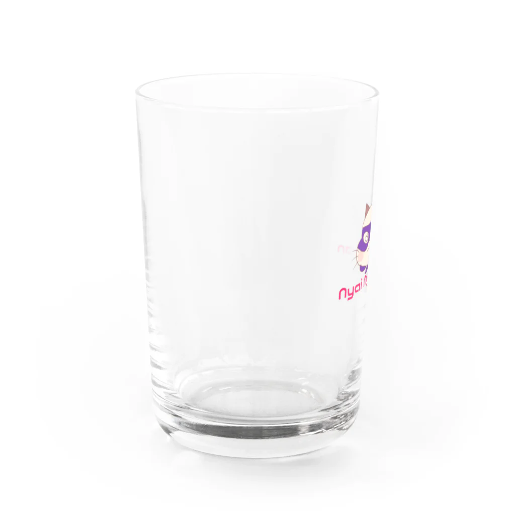 猫屋敷のにゃいにゃいマン Water Glass :left