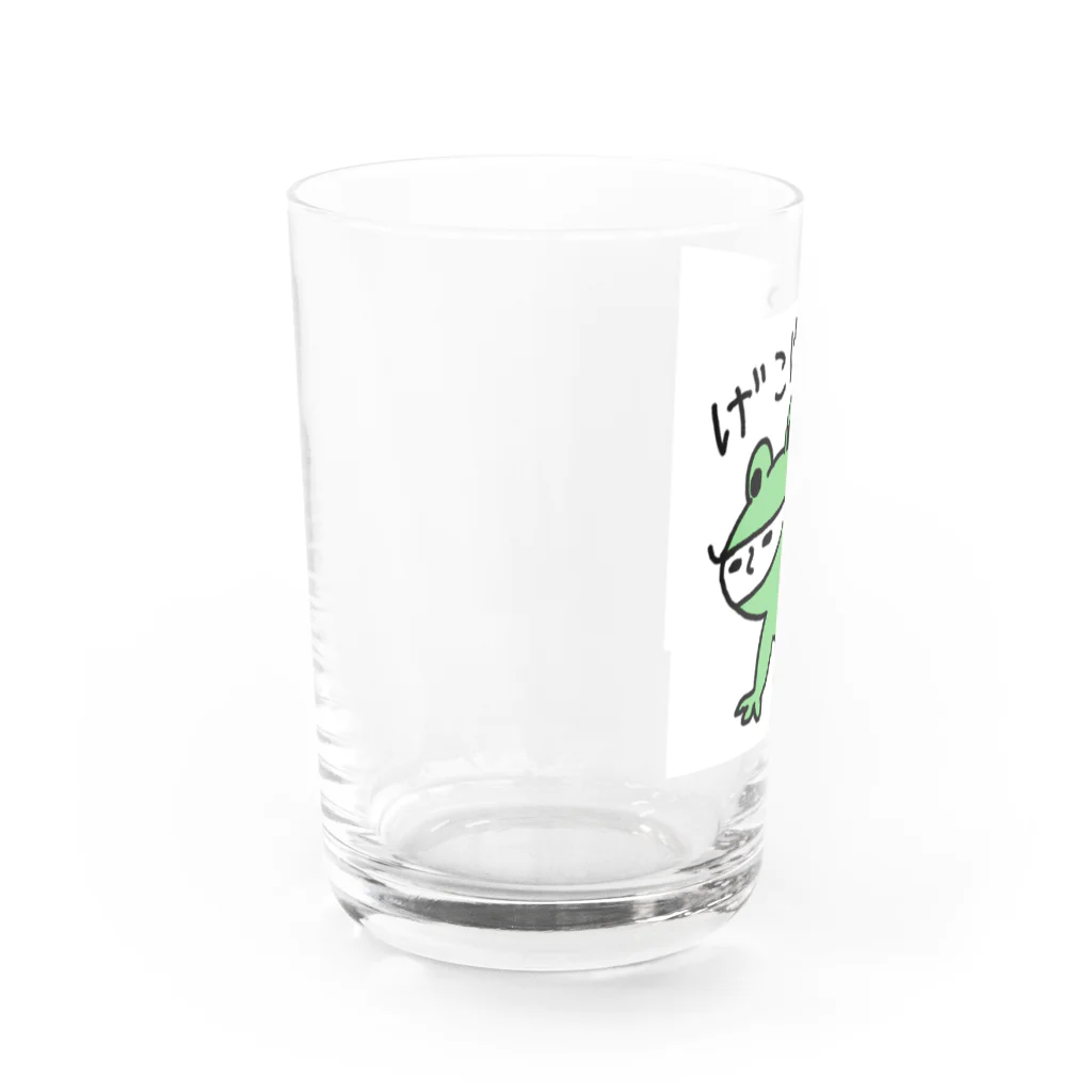 げこげこのかえる？ Water Glass :left