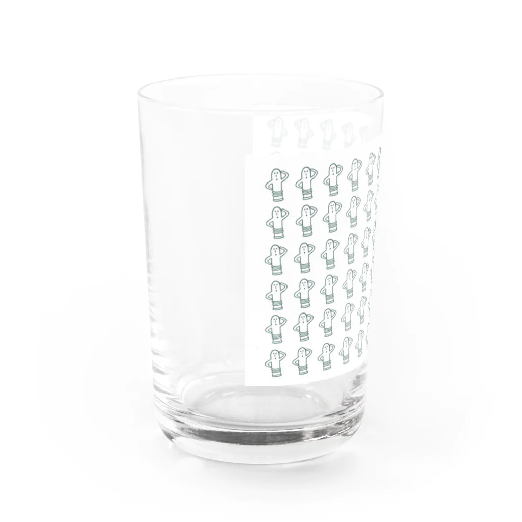 e商品.netの埴輪がおおくて古墳する！！ Water Glass :left