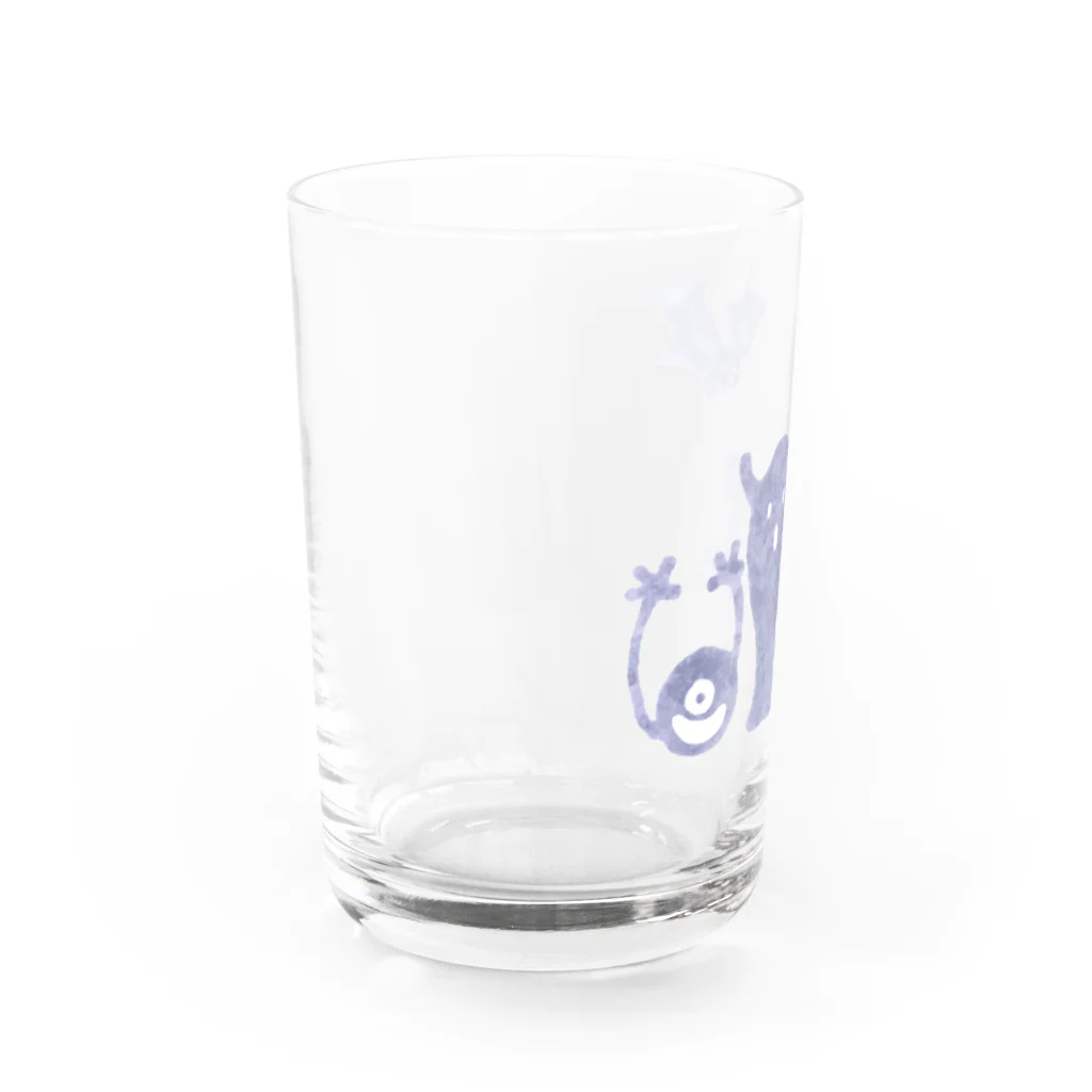 Savon sheep のいたずらおばけ。カラー Water Glass :left