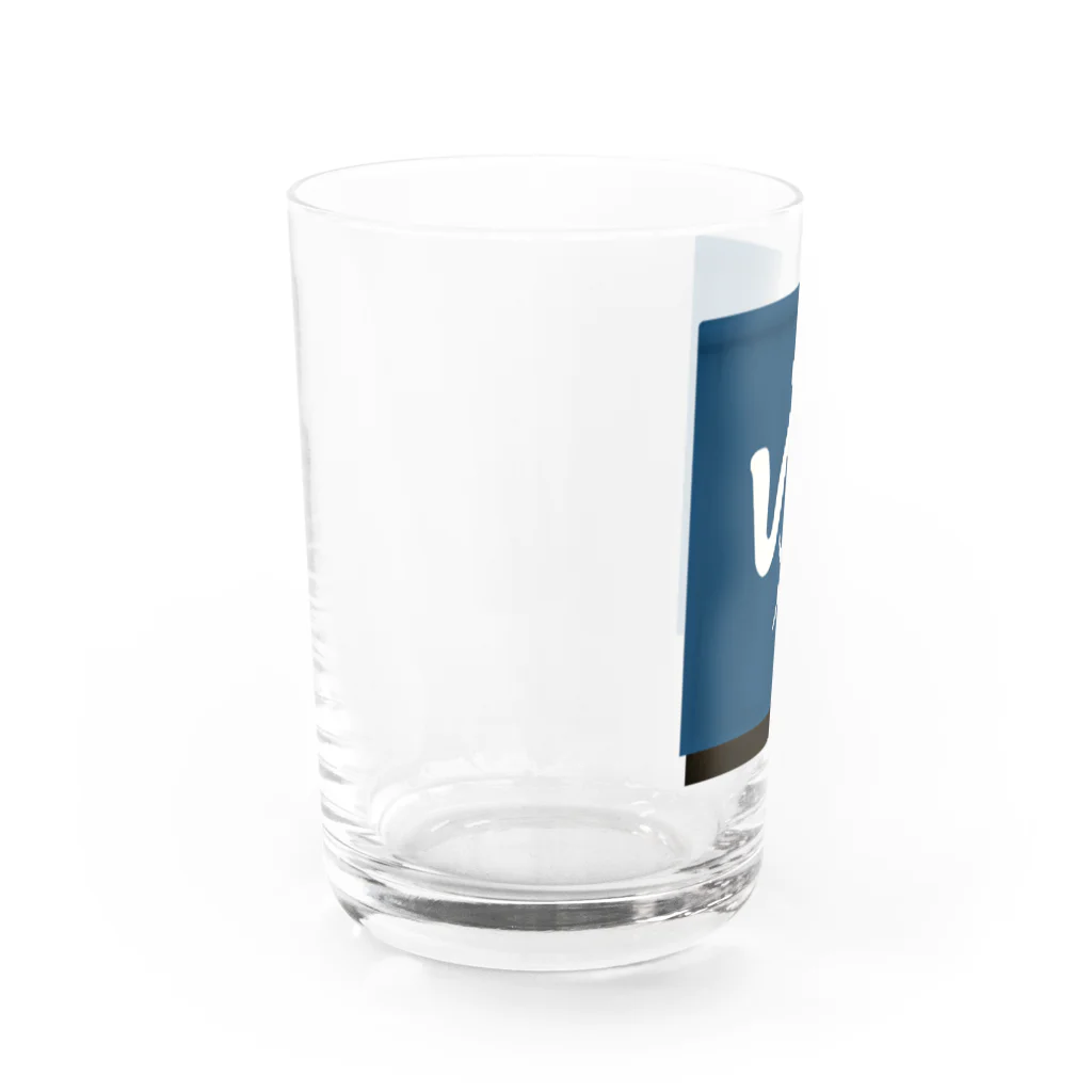 すとろべりーガムFactoryののれん 『ゆ』 Water Glass :left