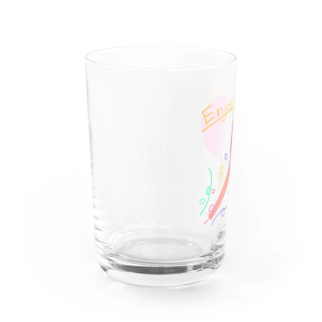 海のサワガニのパーティーキャンディー Water Glass :left