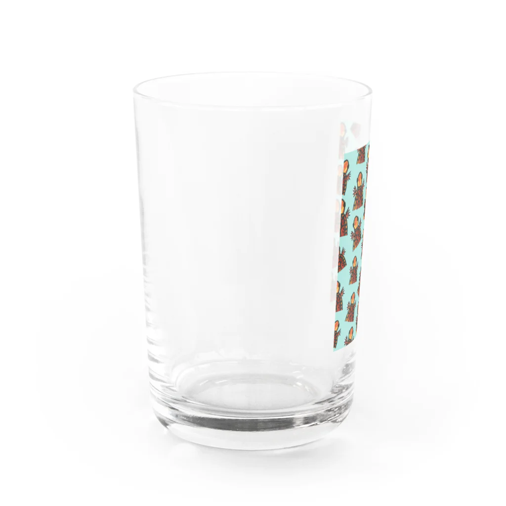 316(MIHIRO)のミシニちゃん 大集合 Water Glass :left