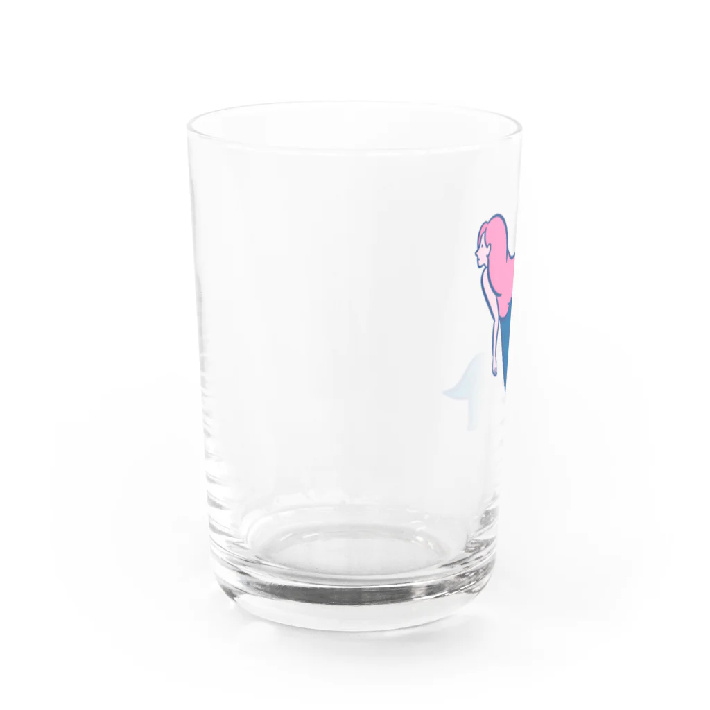 コトブキ商店の浅瀬を目指す人魚 Water Glass :left