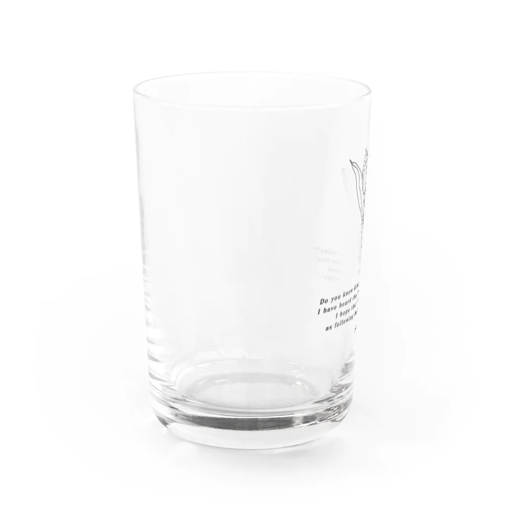 ampluieのlove. Water Glass :left