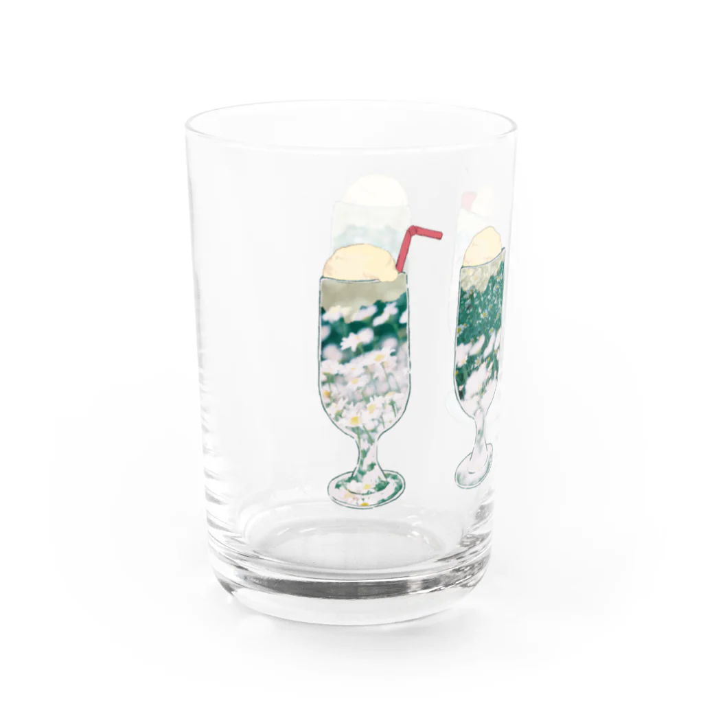 ときわ いとの春と夏のクリームソーダ Water Glass :left