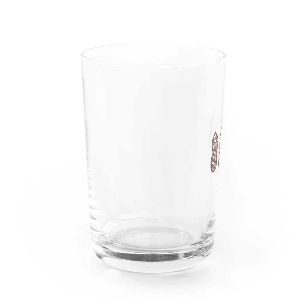 GaJuの3つのピーナッツ Water Glass :left