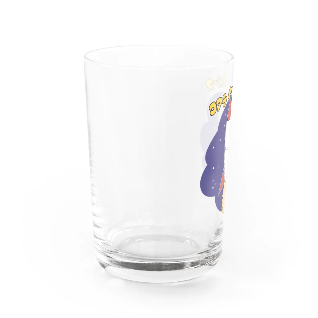 ひなっちのKOALA INTO SPACE Water Glass :left