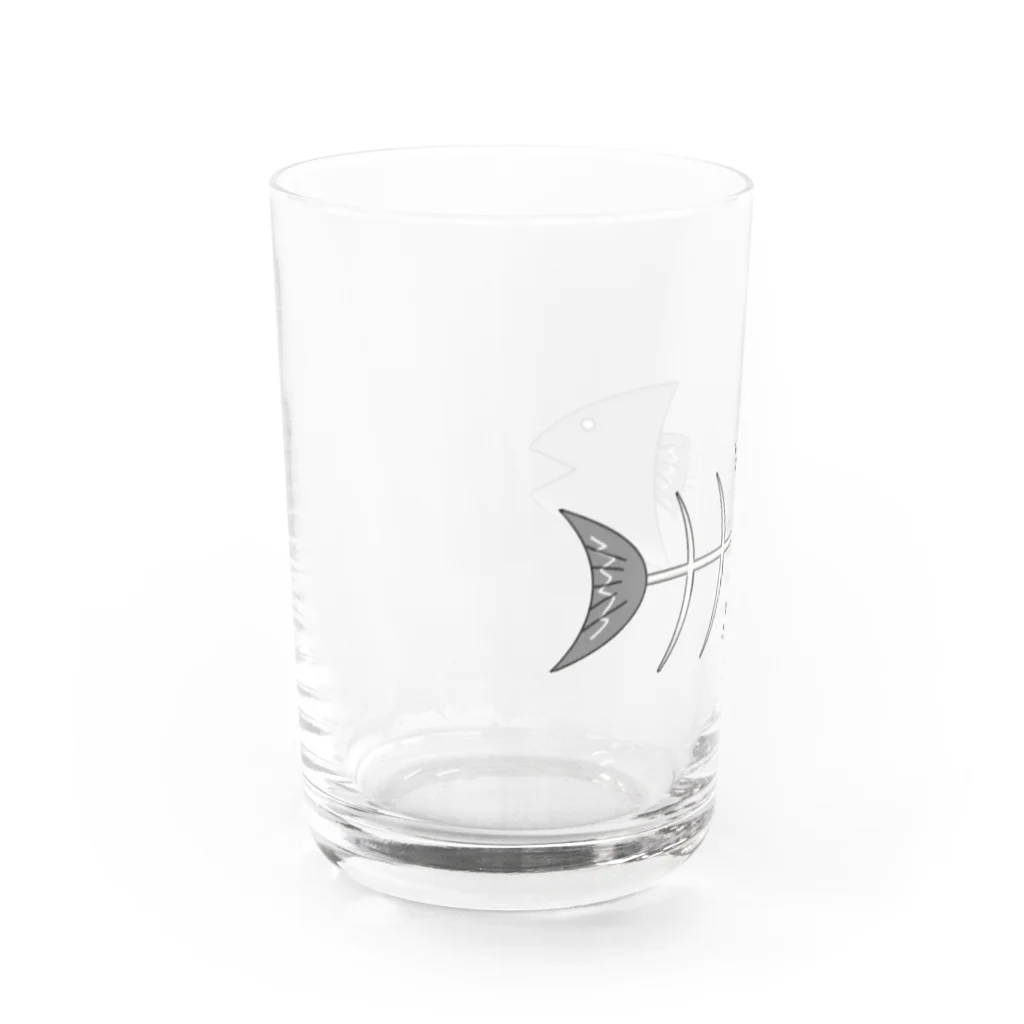 みにもーのおよぐおさかな！ Water Glass :left