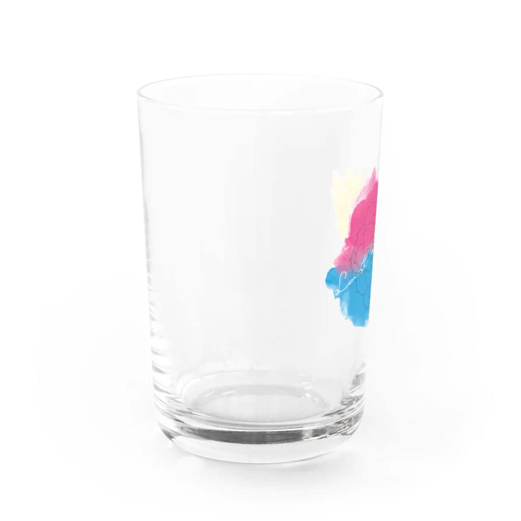 HO-SPYのGoodbye flower Water Glass :left