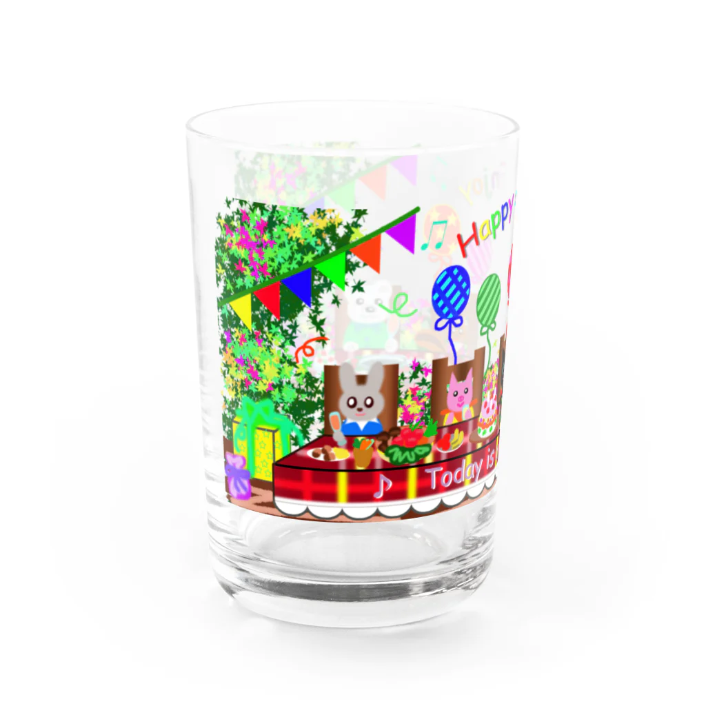 Yokokkoの店のLet's have a party♪ Water Glass :left