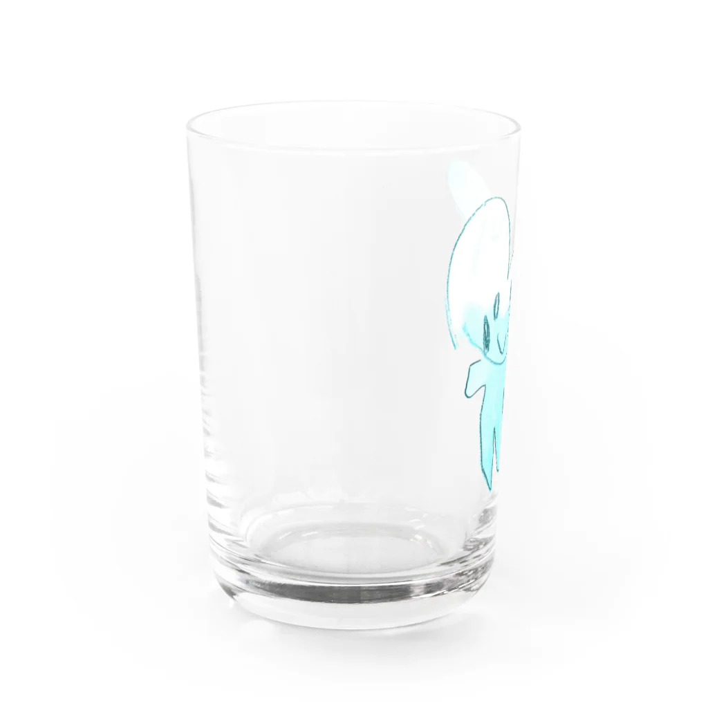 真奈美のねずみ Water Glass :left