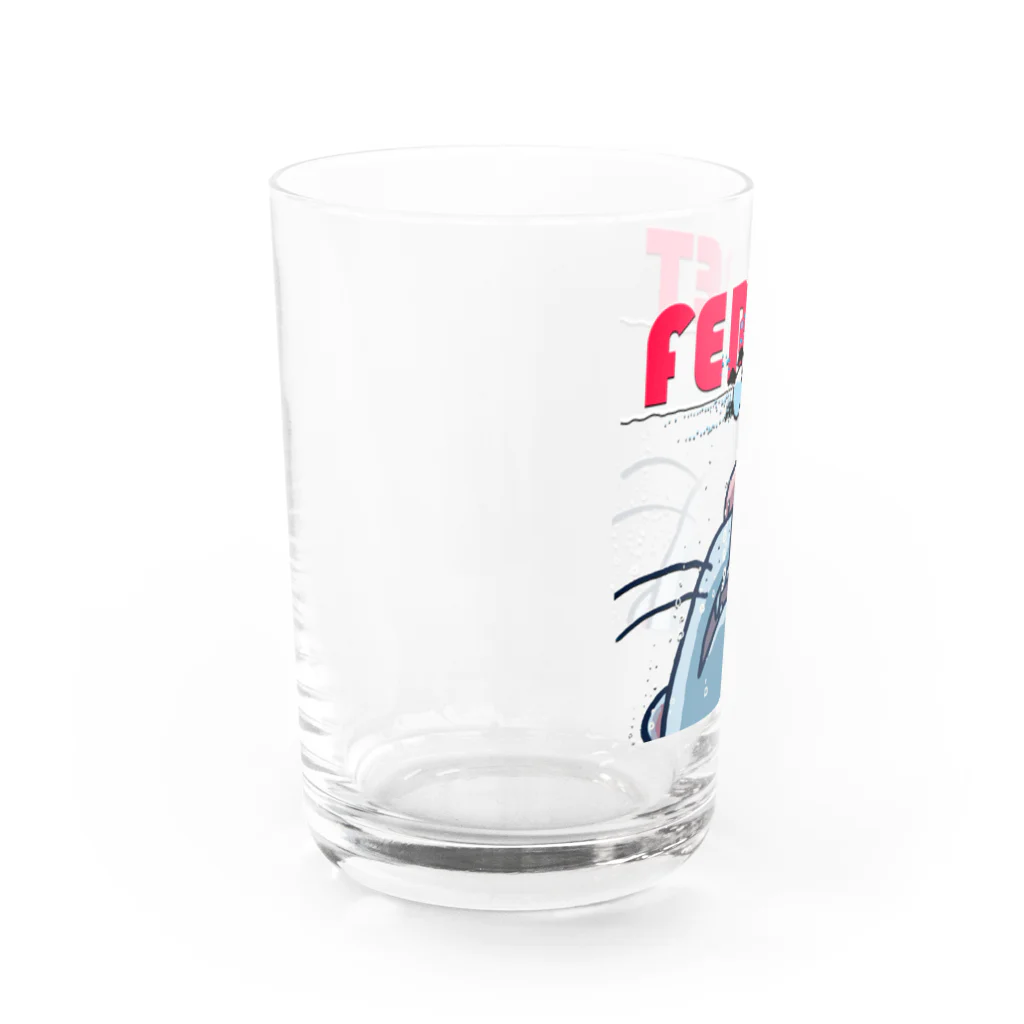 sasabayashi8のさっめ フェレット Water Glass :left