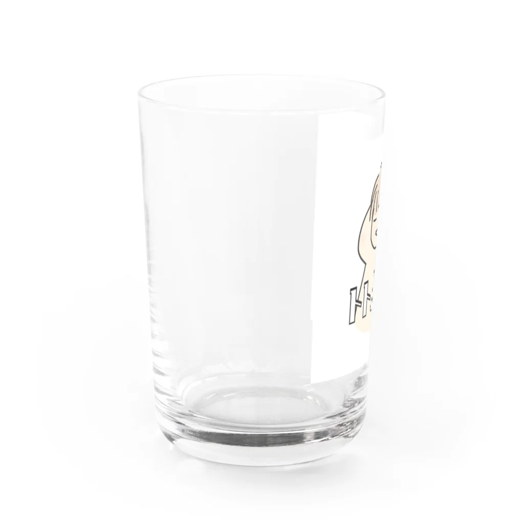 Osaki 사키 おさきのサウナで整った人 Water Glass :left