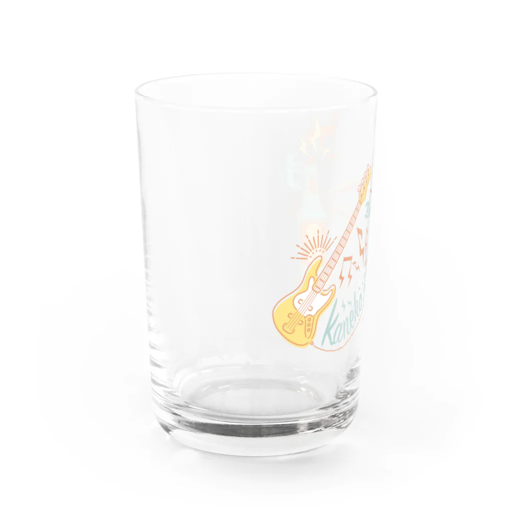 喫茶めろんのかねこフェスT Water Glass :left