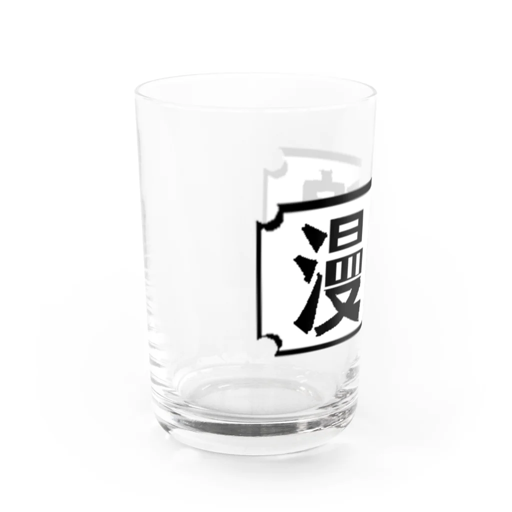 Danke Shoot Coffeeの浪漫のある看板 Water Glass :left