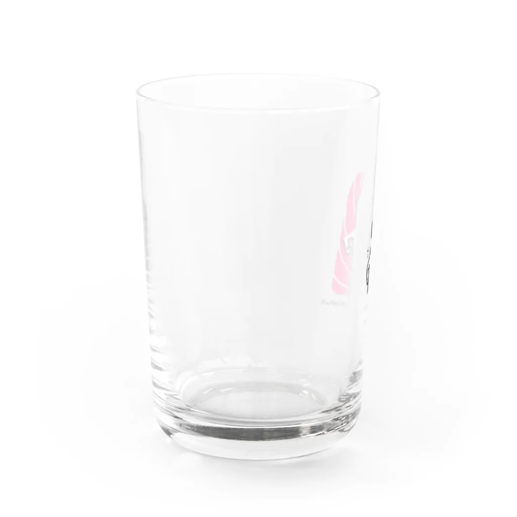 Fondhuのマグロマン参上 Water Glass :left