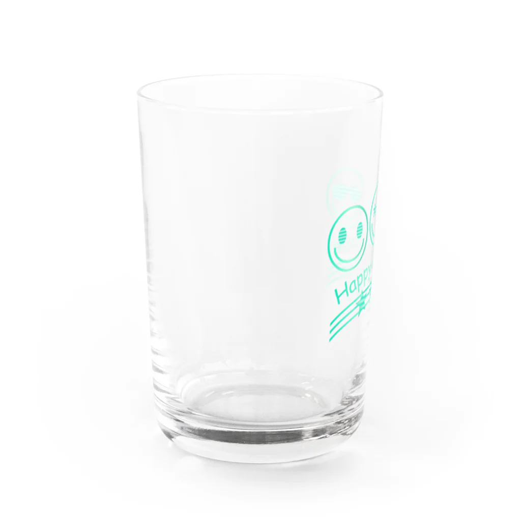 Yokokkoの店のThree Smiles Water Glass :left