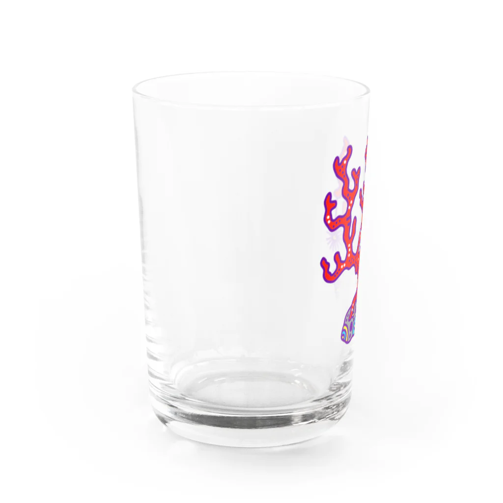 INGRIDのサンゴ（アカ） Water Glass :left