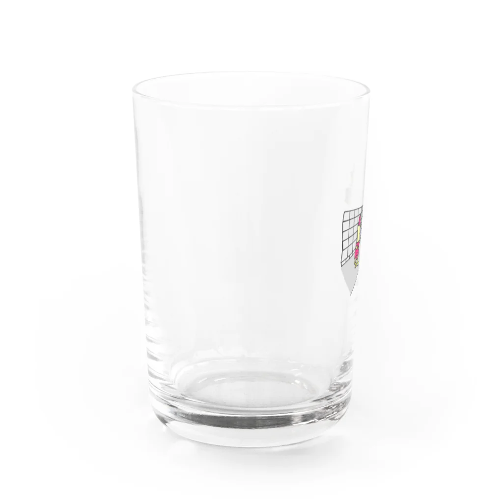 A-craftの口紅星人 Water Glass :left