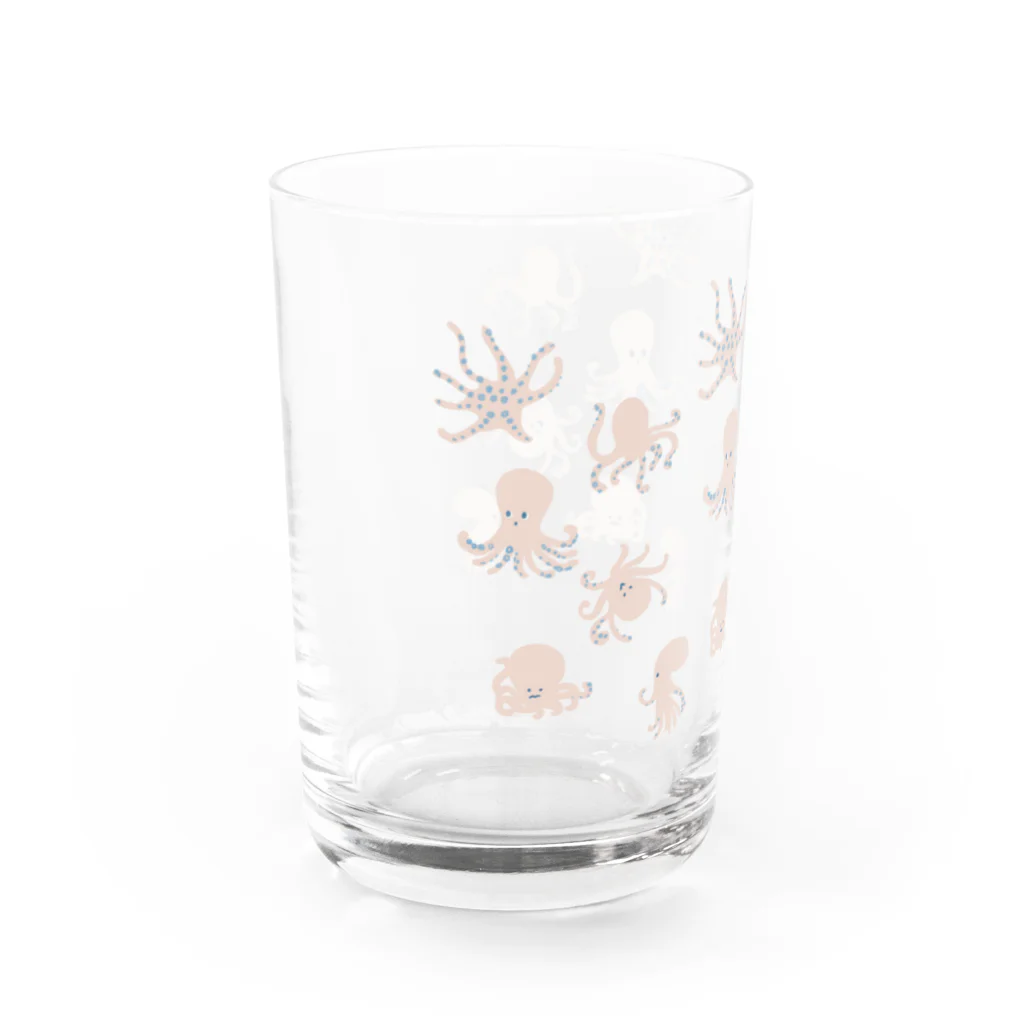 ももろ のタコ横 Water Glass :left