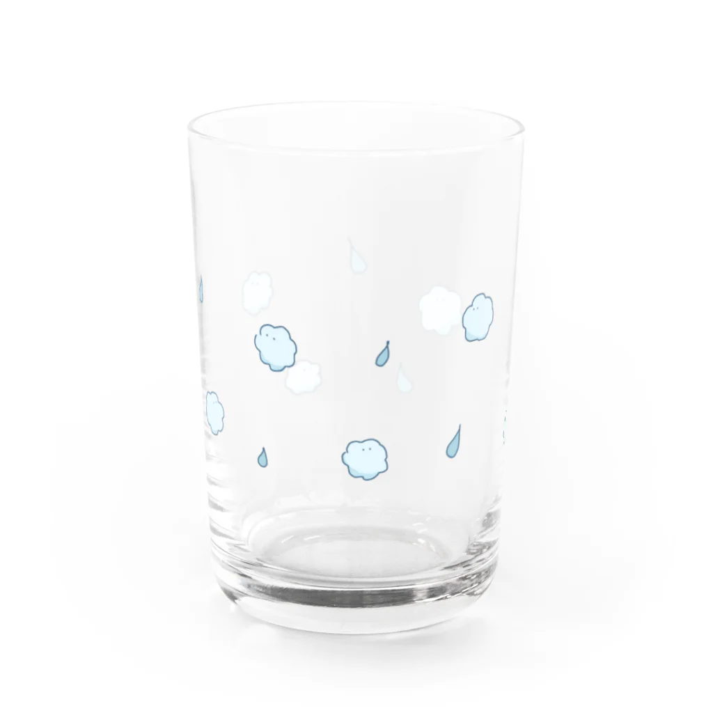 mofumofu factoryのkumori Water Glass :left