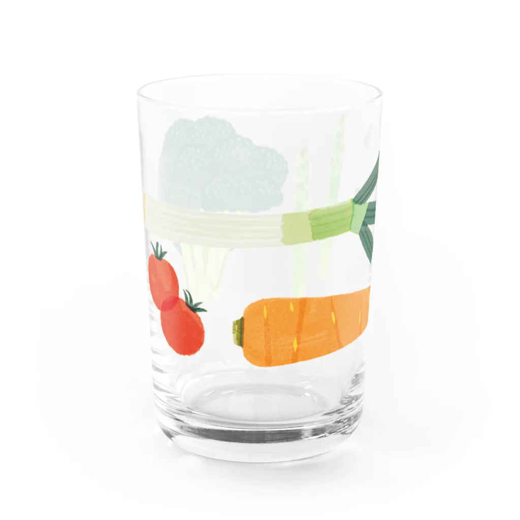 ひしだようこの野菜 Water Glass :left