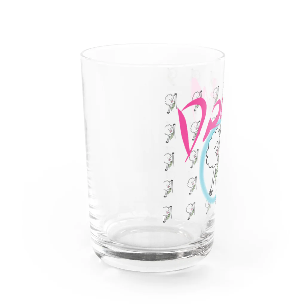 うさなん☆ショップのドリームマン Water Glass :left