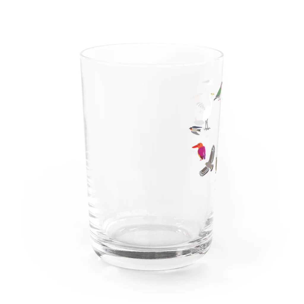 しまのなかまfromIRIOMOTEのしまのなかまスピンオフ『トリース』 （増量）文字が IRIOMOTEのみ Water Glass :left
