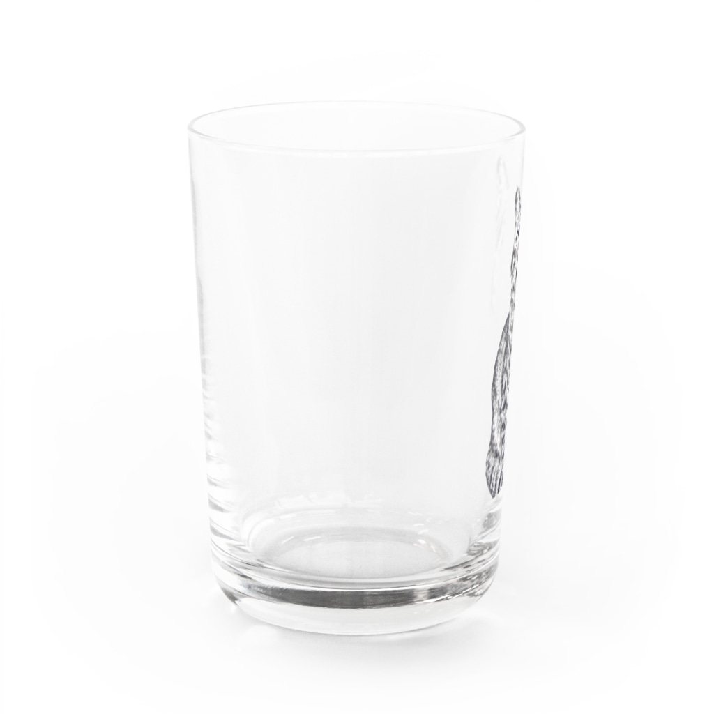 ちばっちょ【ち畳工房&猫ねこパラダイス】のトラ猫トラ君 Water Glass :left