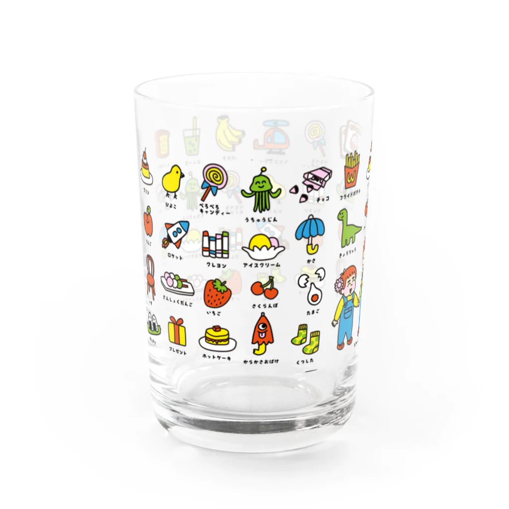  ぽにぽに通信ショップのいっぱい Water Glass :left