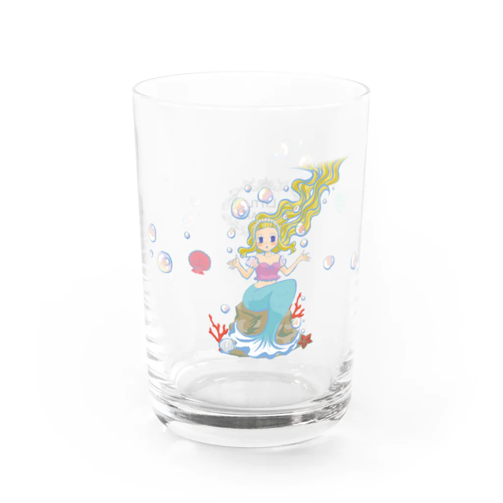 morimorikaの人魚姫ちゃん Water Glass :left