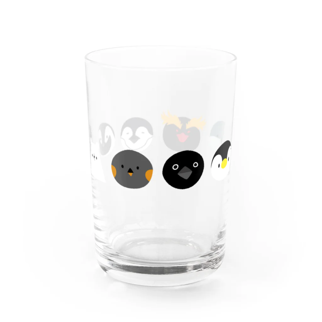 しろくま&ペンギン通信のしろくまとペンギンたち Water Glass :left