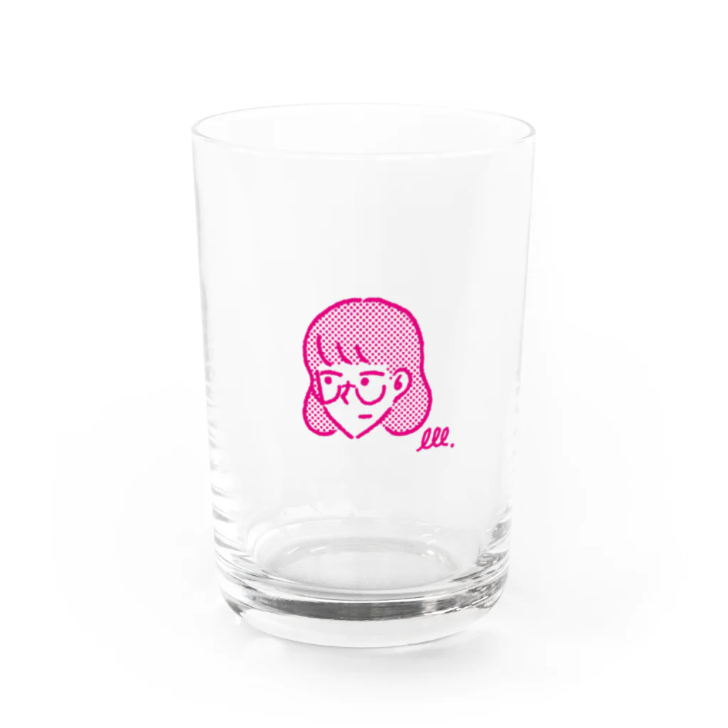 町田メロメのかわいいグラス１ Water Glass :left