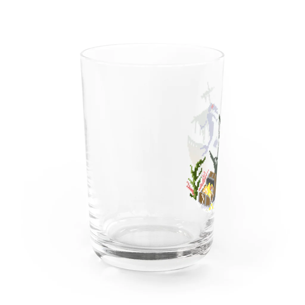 WEEKENDSTITCHの誰も知らない場所 Water Glass :left