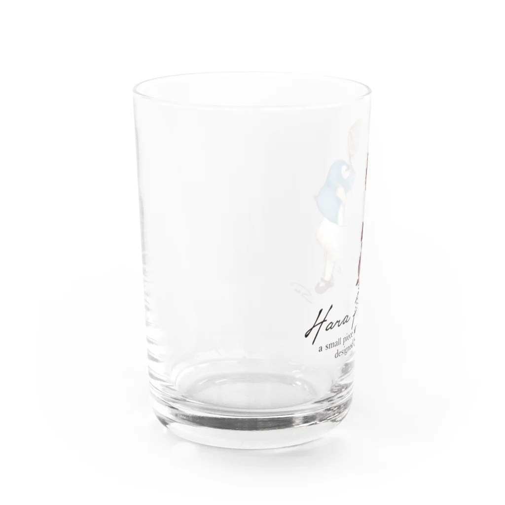 sae. のほっぺたぺたり Water Glass :left